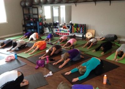 Children in Child's Pose~ Mindful Movements Studio