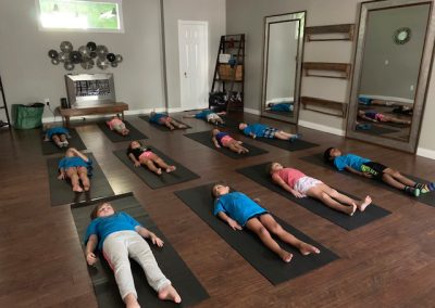 Kids in Savasana ~ Mindful Movements Studio